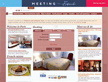 Tablet Screenshot of meetingthefrench.com